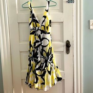 100% Cotton Floral Flare Dress